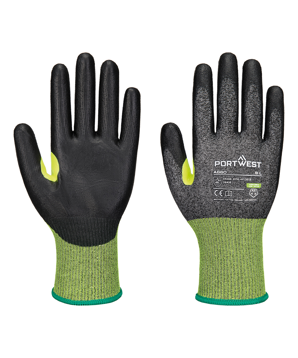 Cs Cut E18 Pu Gloves (A660)