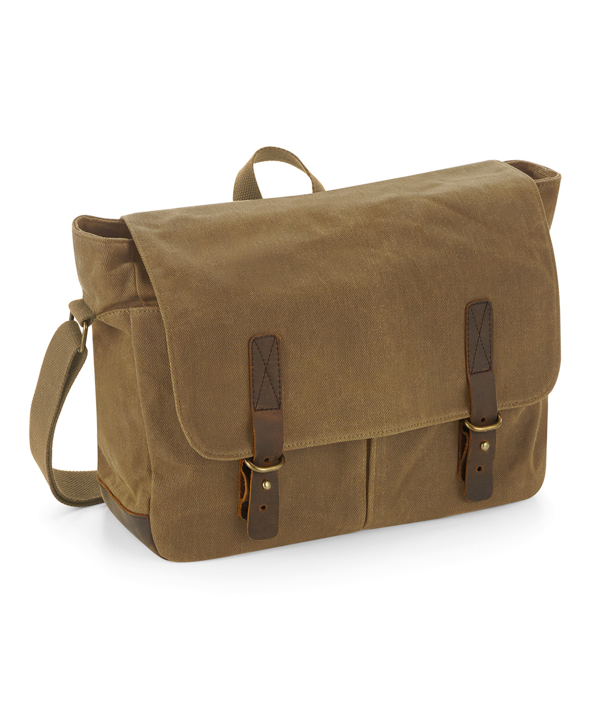 Heritage Waxed Canvas Messenger - Image 2