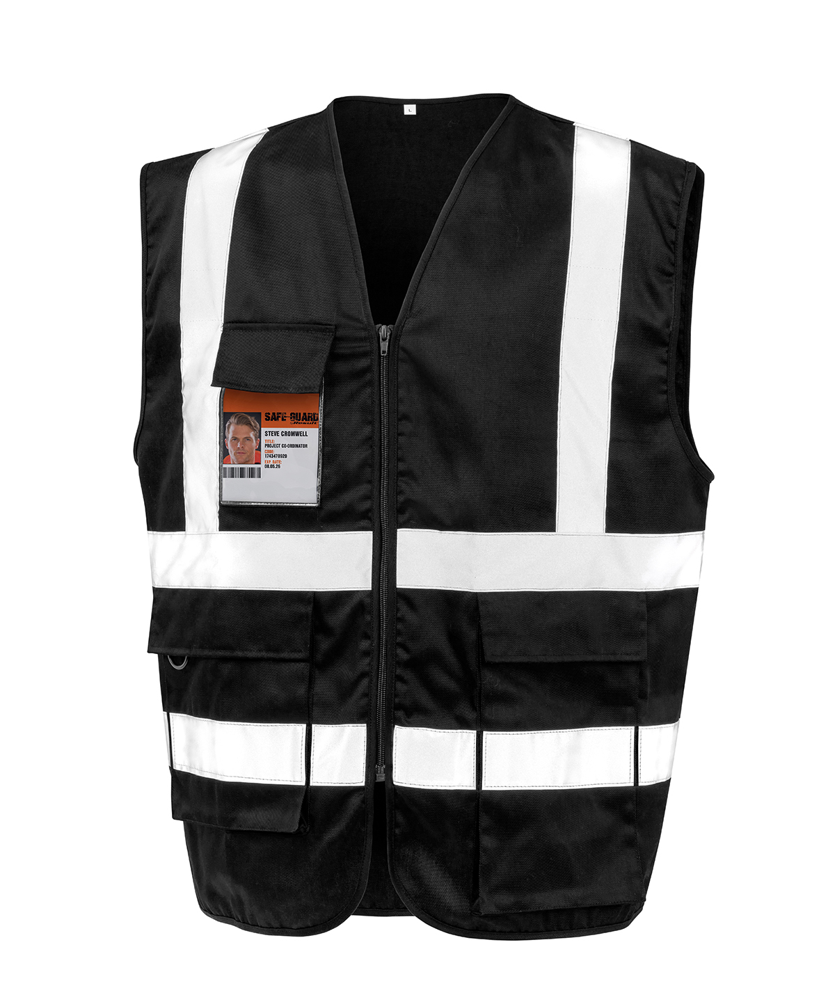 Heavy Duty Polycotton Security Vest - Image 2