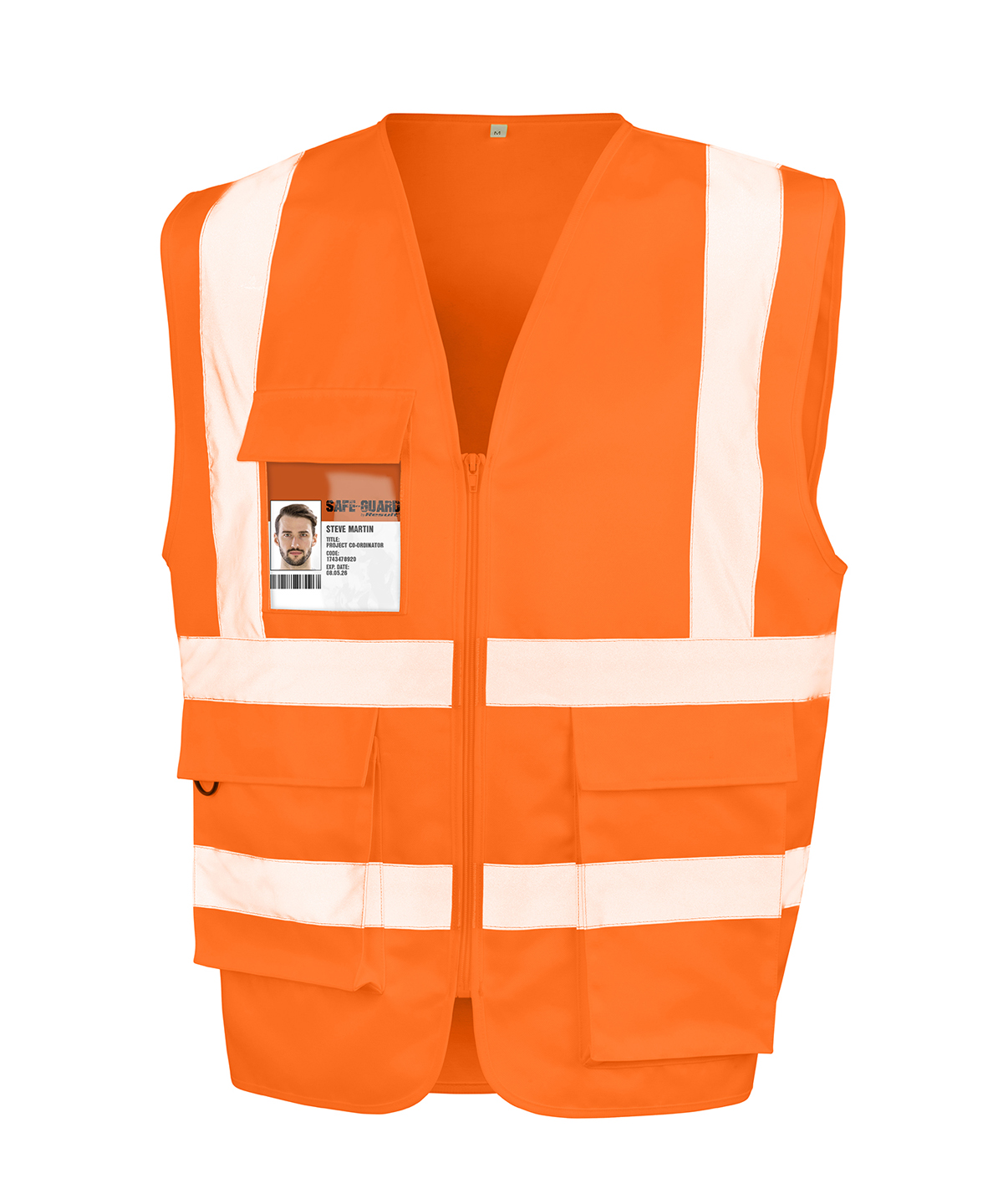 Heavy Duty Polycotton Security Vest - Image 3