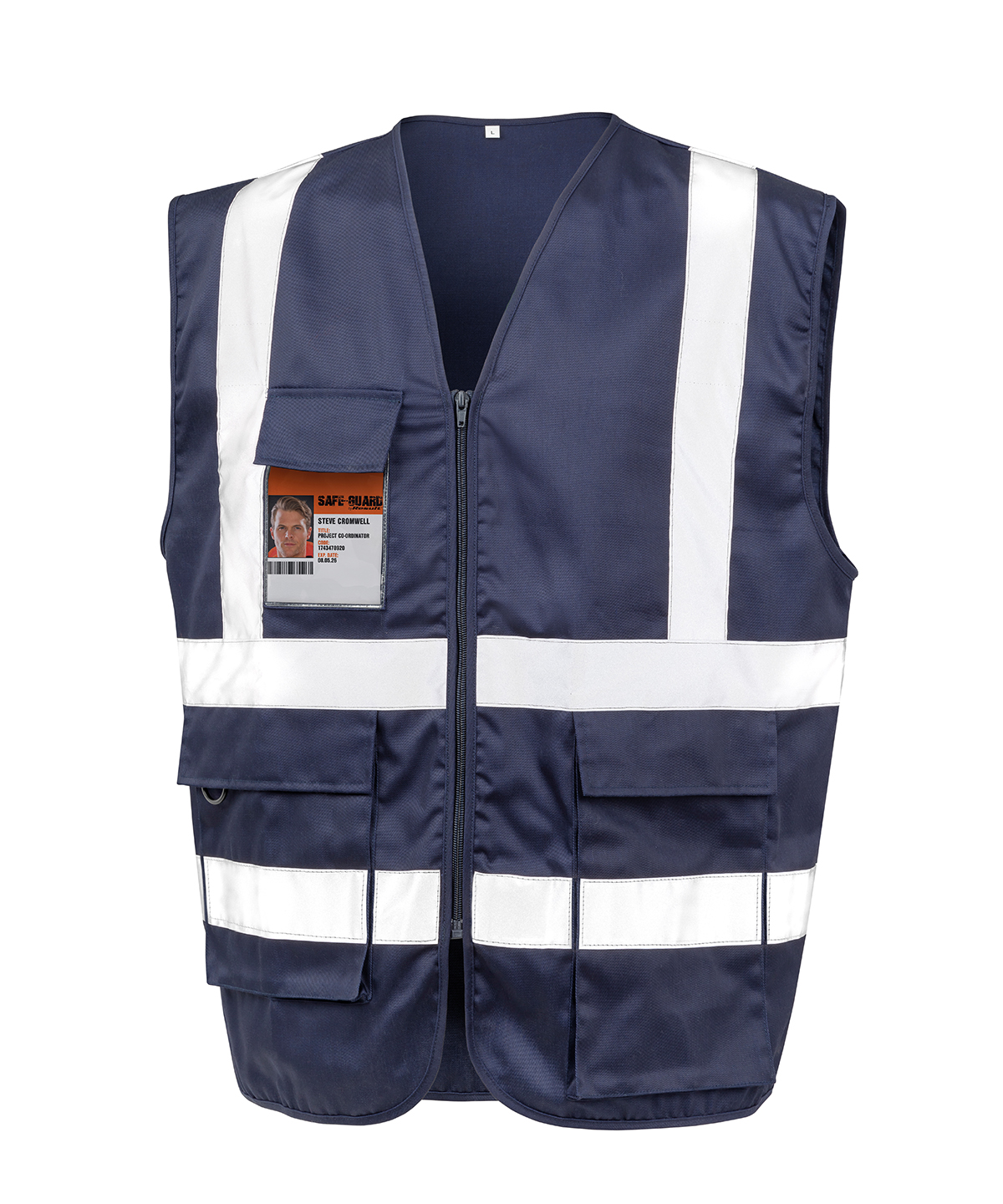 Heavy Duty Polycotton Security Vest - Image 5