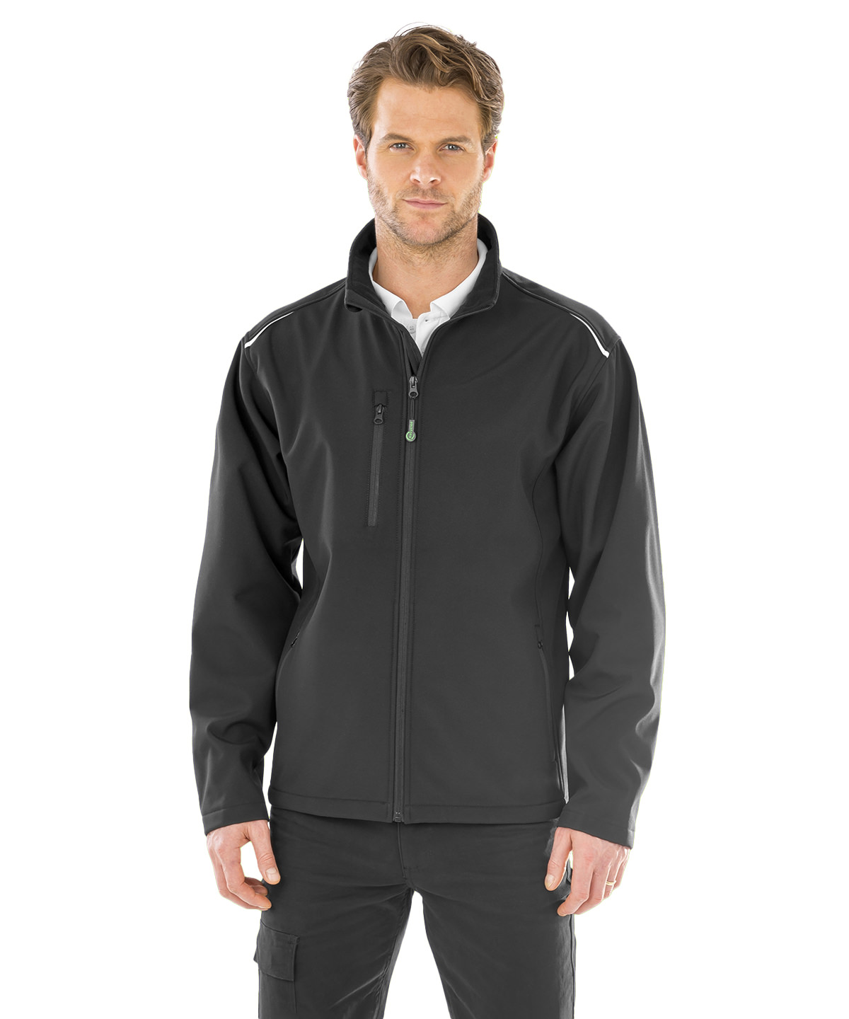 Recycled 3-Layer Printable Softshell Jacket