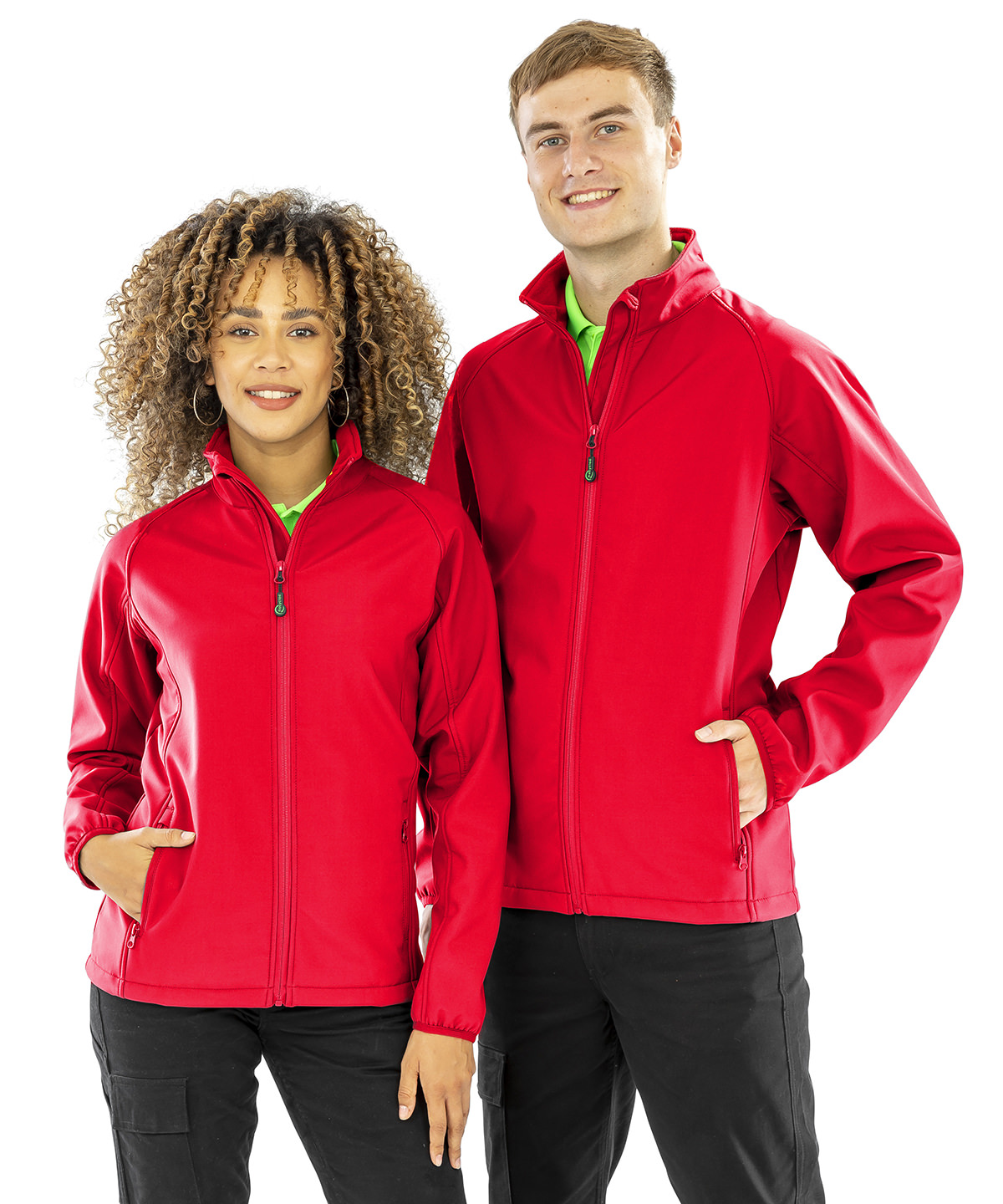 Women's Recycled 2-Layer Printable Softshell Jacket