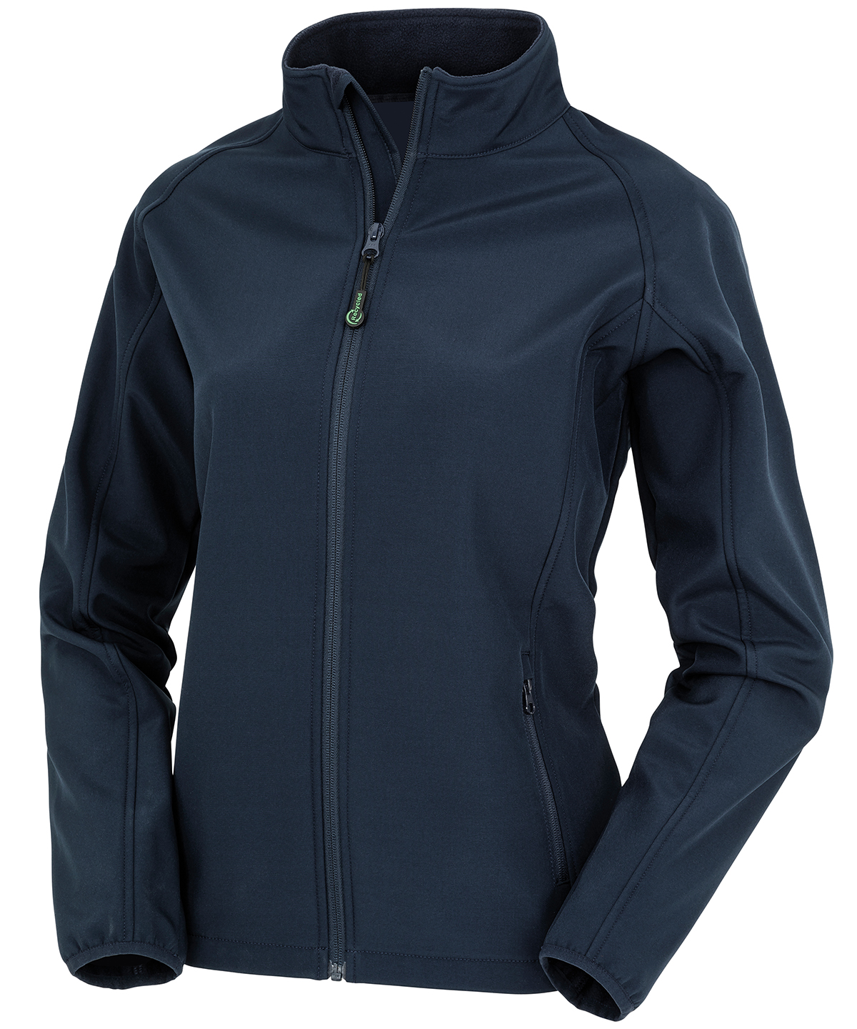 Women's Recycled 2-Layer Printable Softshell Jacket - Image 3