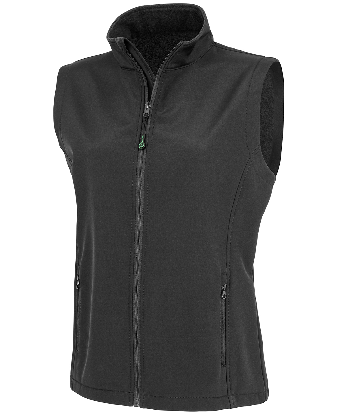 Women's Recycled 2-Layer Printable Softshell Bodywarmer - Image 2
