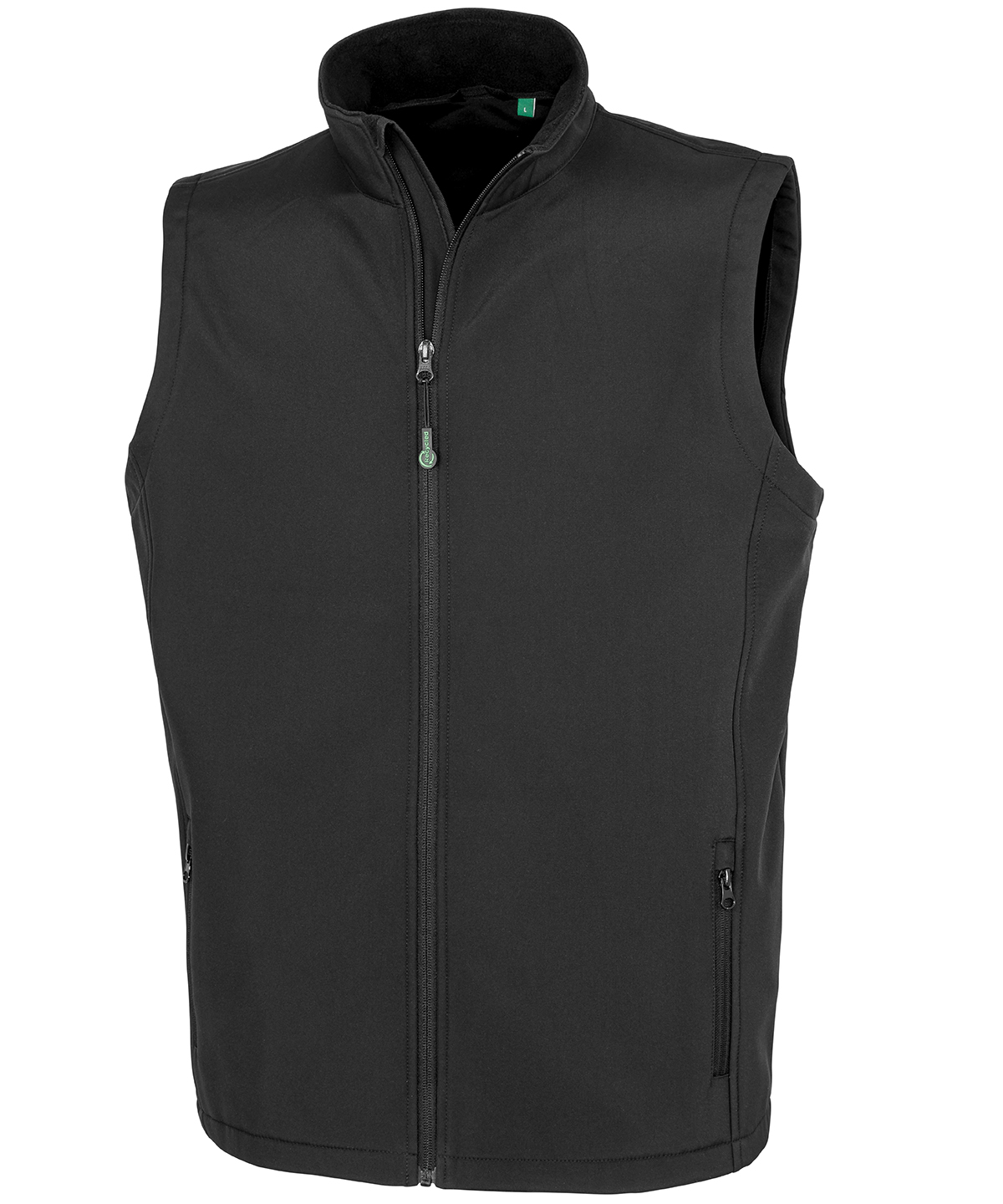 Men's Recycled 2-Layer Printable Softshell Bodywarmer - Image 2