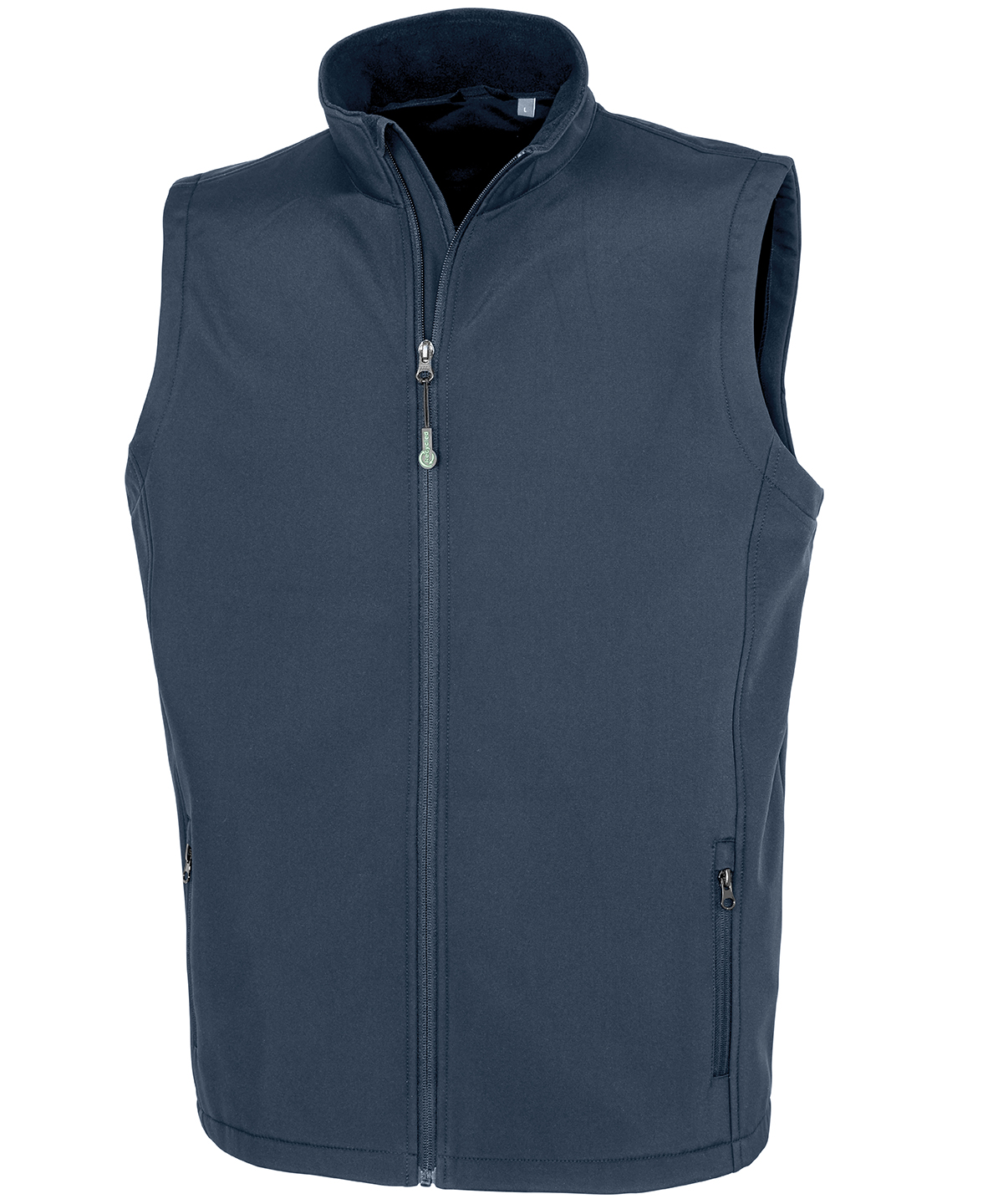 Men's Recycled 2-Layer Printable Softshell Bodywarmer - Image 3