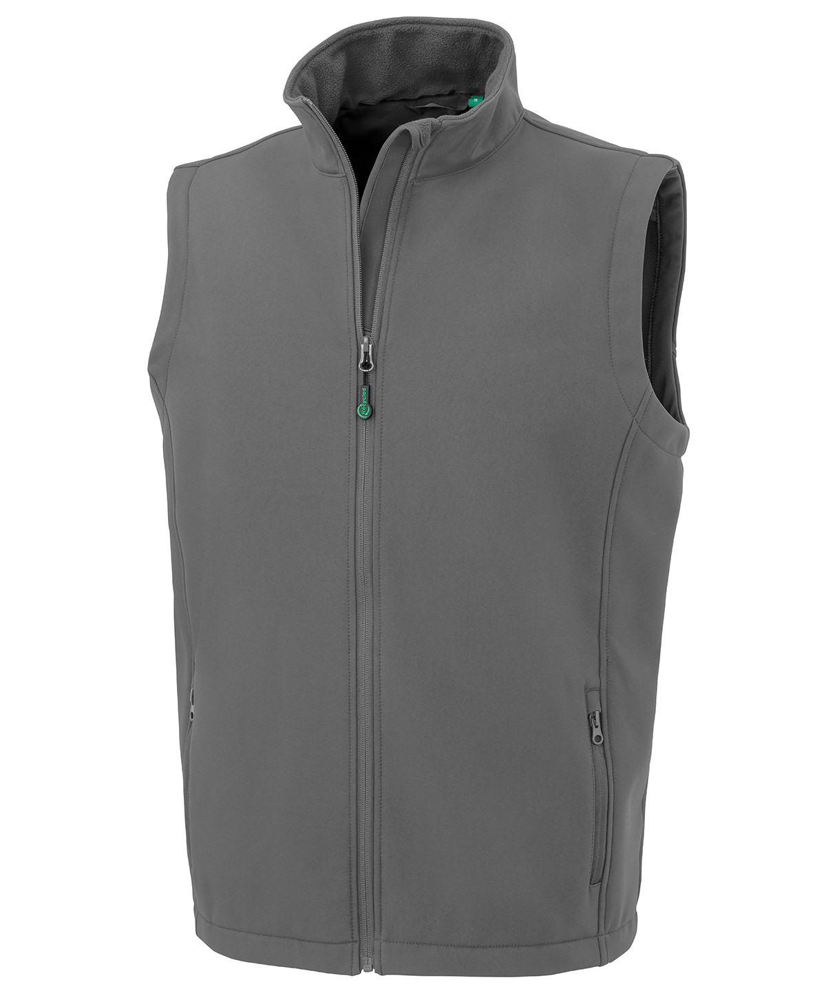 Men's Recycled 2-Layer Printable Softshell Bodywarmer - Image 5