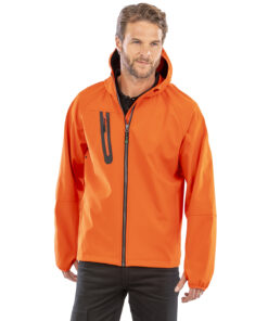 3-Layer Recycled Printable Casual Hooded Softshell