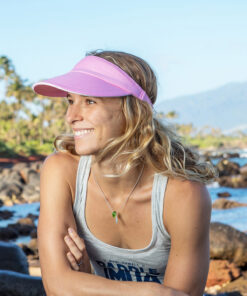 Herringbone Sun Visor With Sandwich Peak