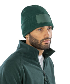Recycled Double Knit Printers Beanie