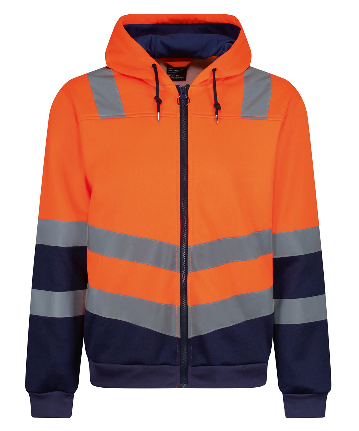 Pro Hi-Vis Full Zip Hoodie - Image 2