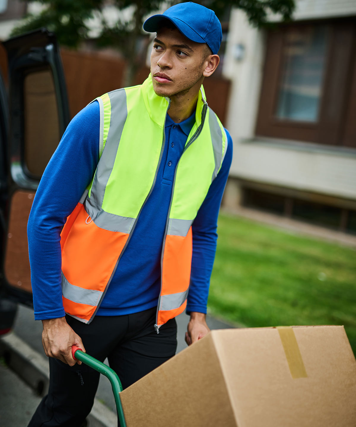 Pro Hi-Vis Full-Zip Gilet