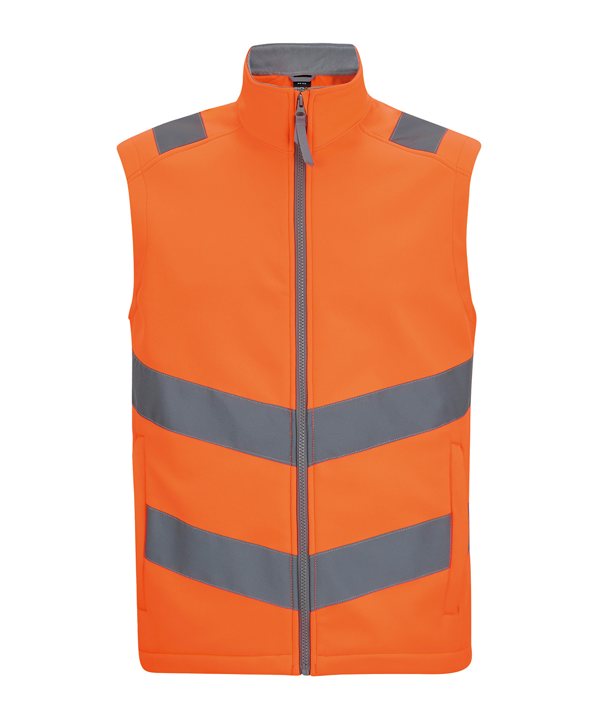 Hi-Vis Pro Contract Ablaze Softshell Bodywarmer - Image 2