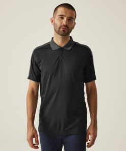 Contrast Wicking Polo