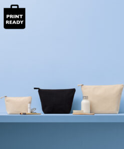Recycled Luxe Canvas Accessory Bag