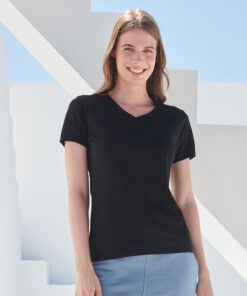 Feel Good Women's Stretch V-Neck T-Shirt