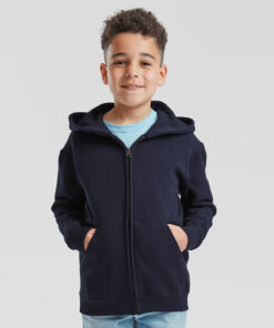 Kids Classic Hooded Sweatshirt Jacket