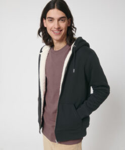 Unisex Hygger Sherpa Zip-Through Sweatshirt (Stsu956)