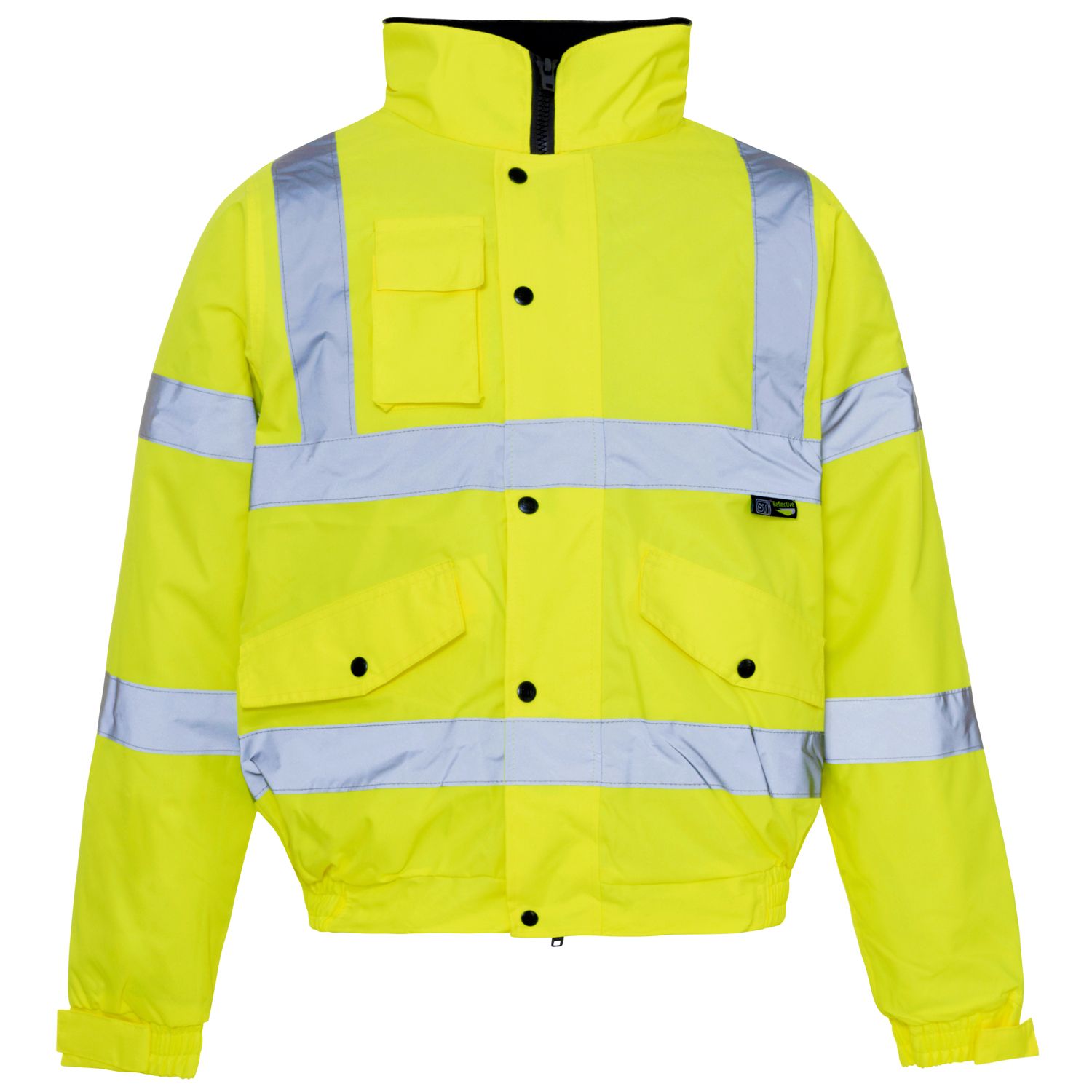 Hi Vis Bomber Jacket - Image 3