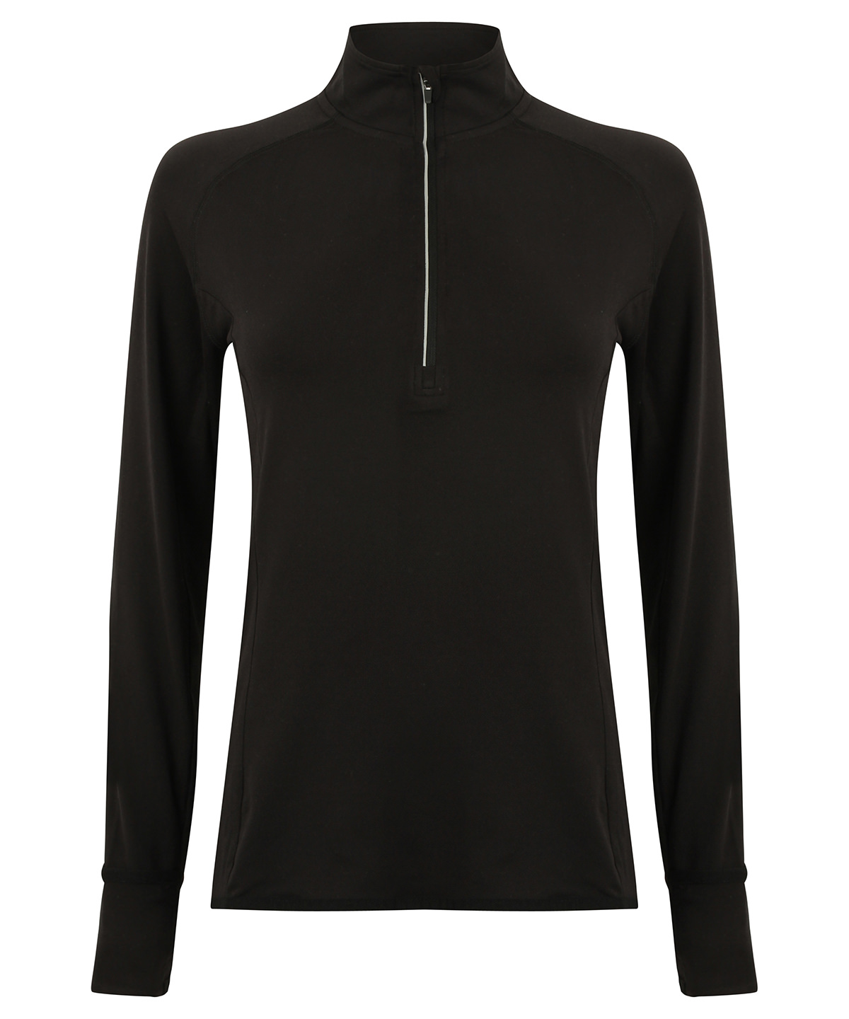Women's Long-Sleeved ¼ Zip Top - Image 2
