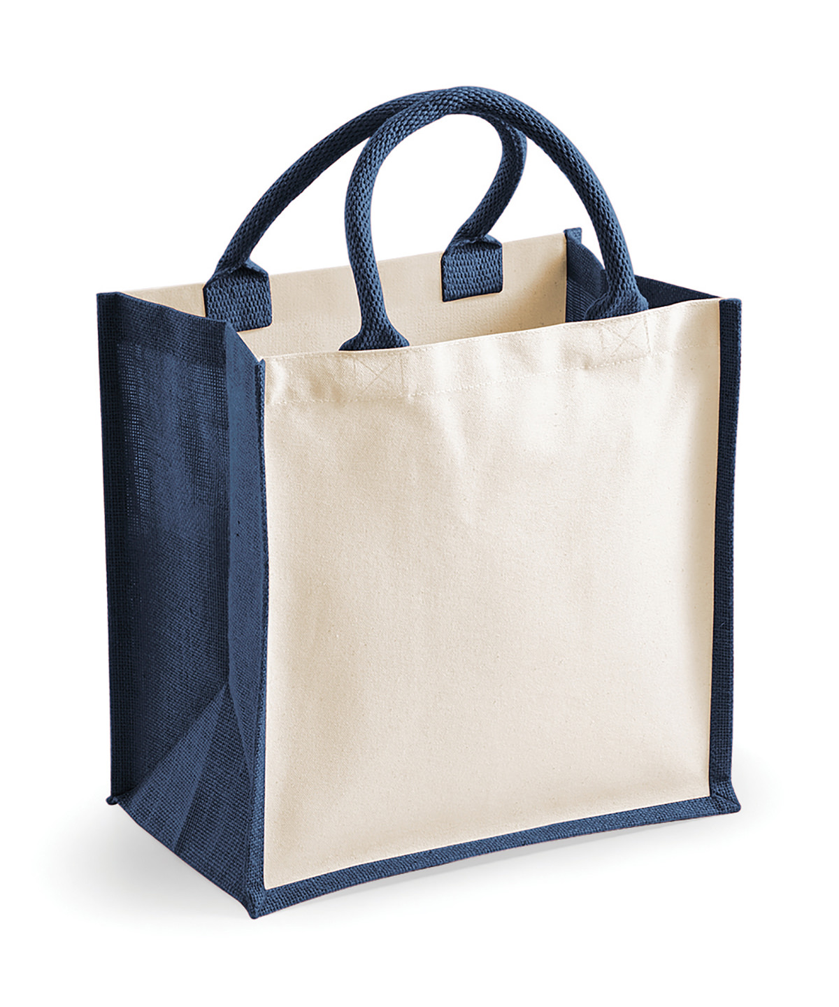 Printers Midi Jute Tote - Image 5