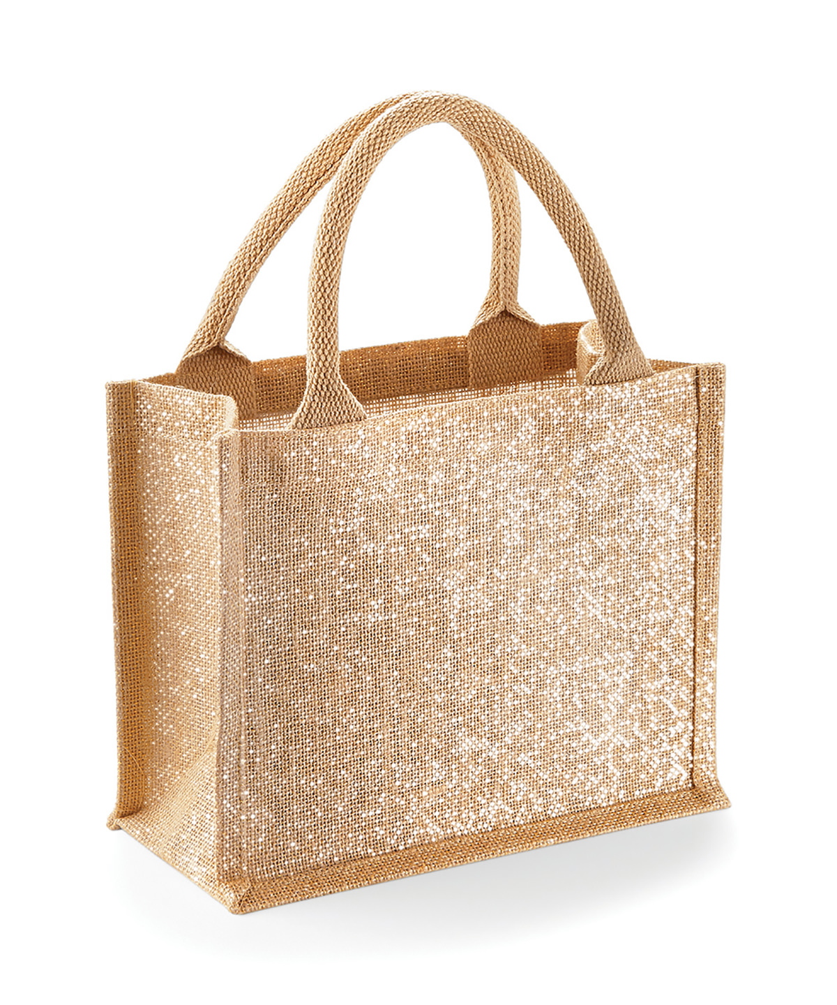 Shimmer Jute Mini Gift Bag - Image 2