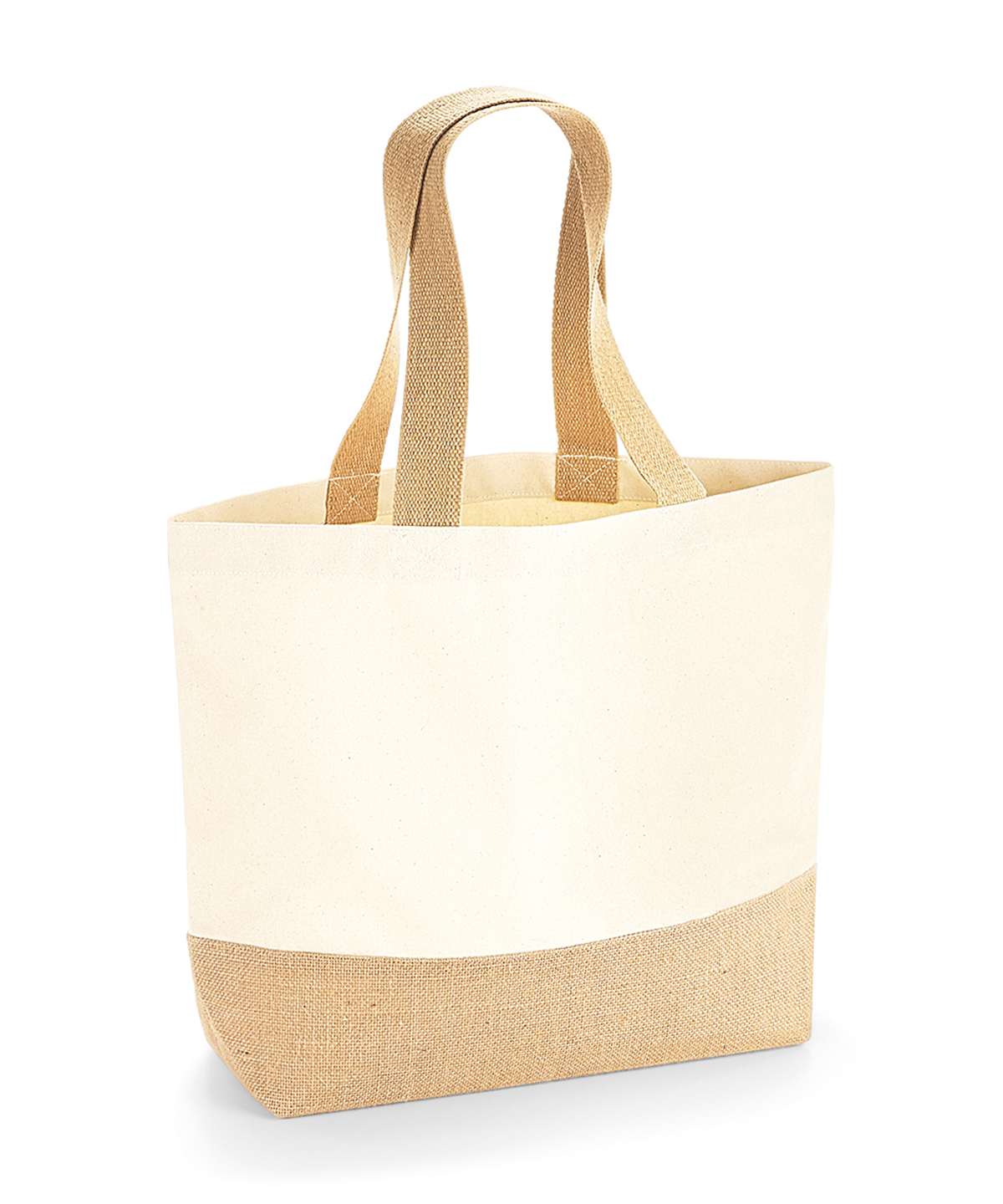 Jute Base Canvas Tote - Image 2