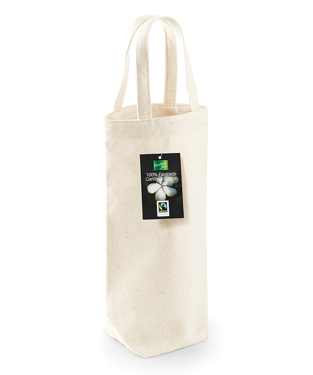 Fairtrade Cotton Bottle Bag - Image 3