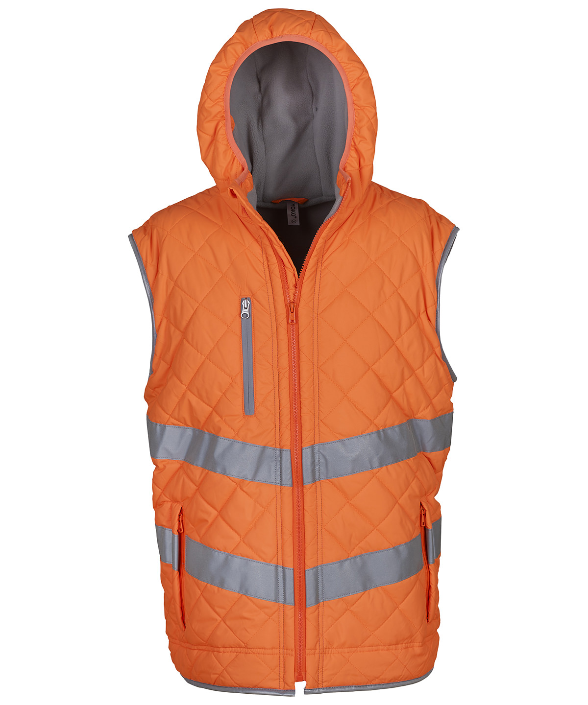 Hi-Vis Kensington Hooded Gilet (Hv007) - Image 3