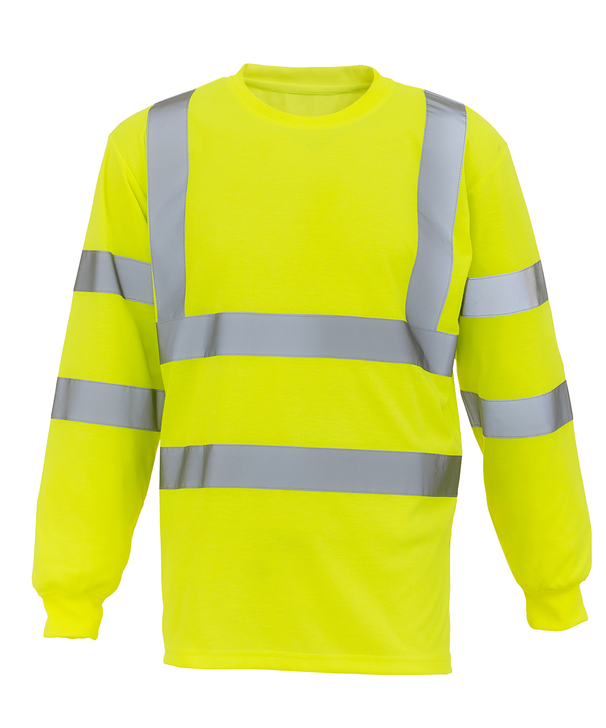 Hi-Vis Long Sleeve T-Shirt (Hvj420) - Image 3