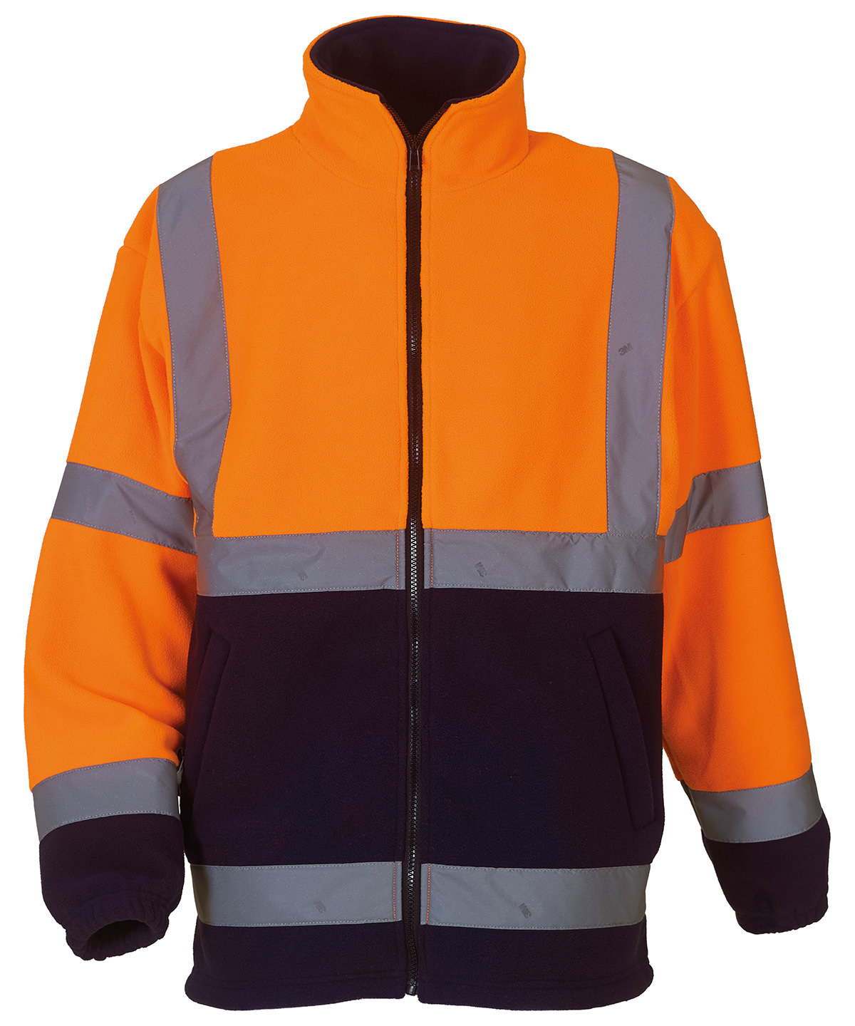Hi-Vis Heavyweight Fleece Jacket (Hvk08) - Image 3
