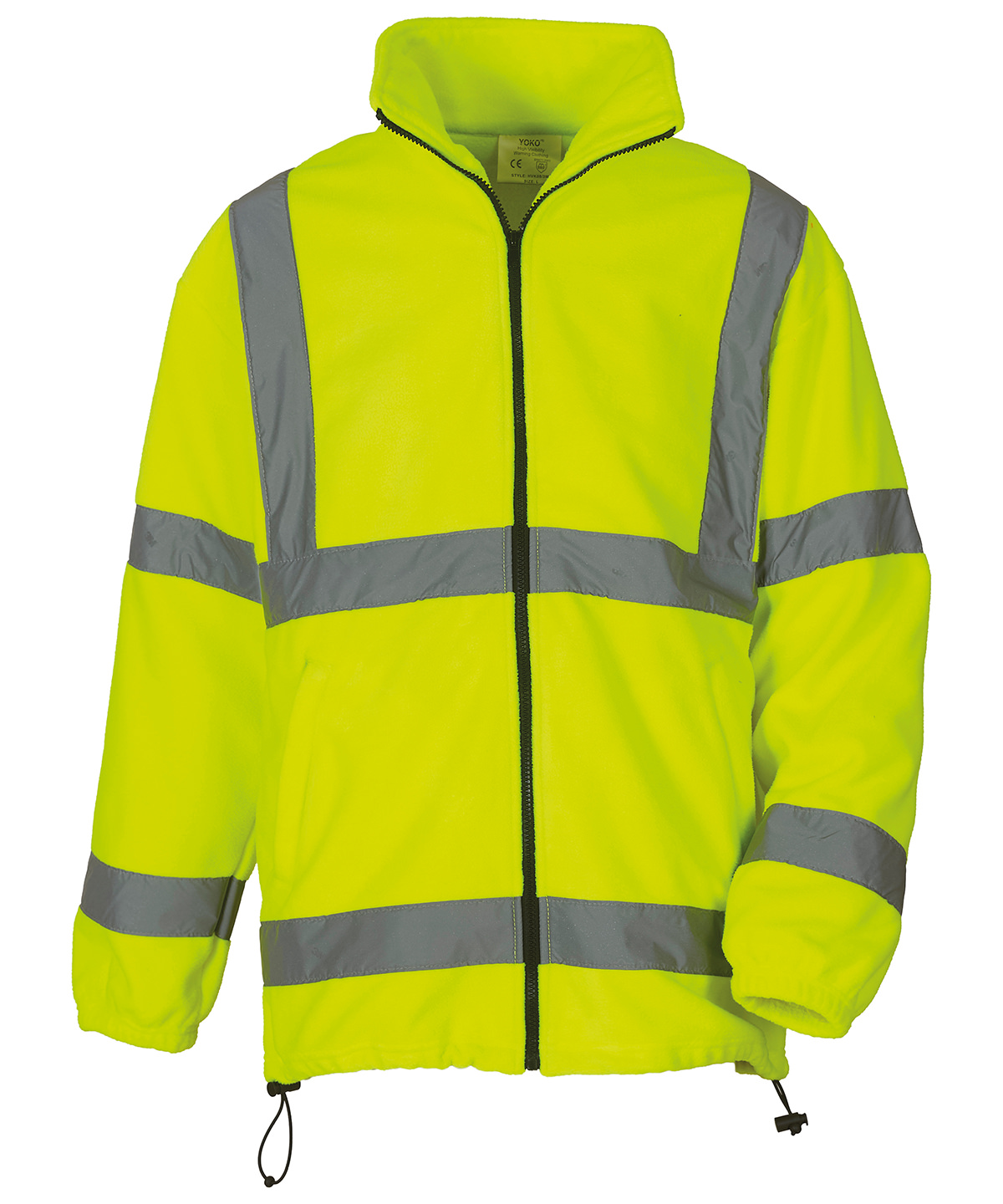 Hi-Vis Heavyweight Fleece Jacket (Hvk08) - Image 4