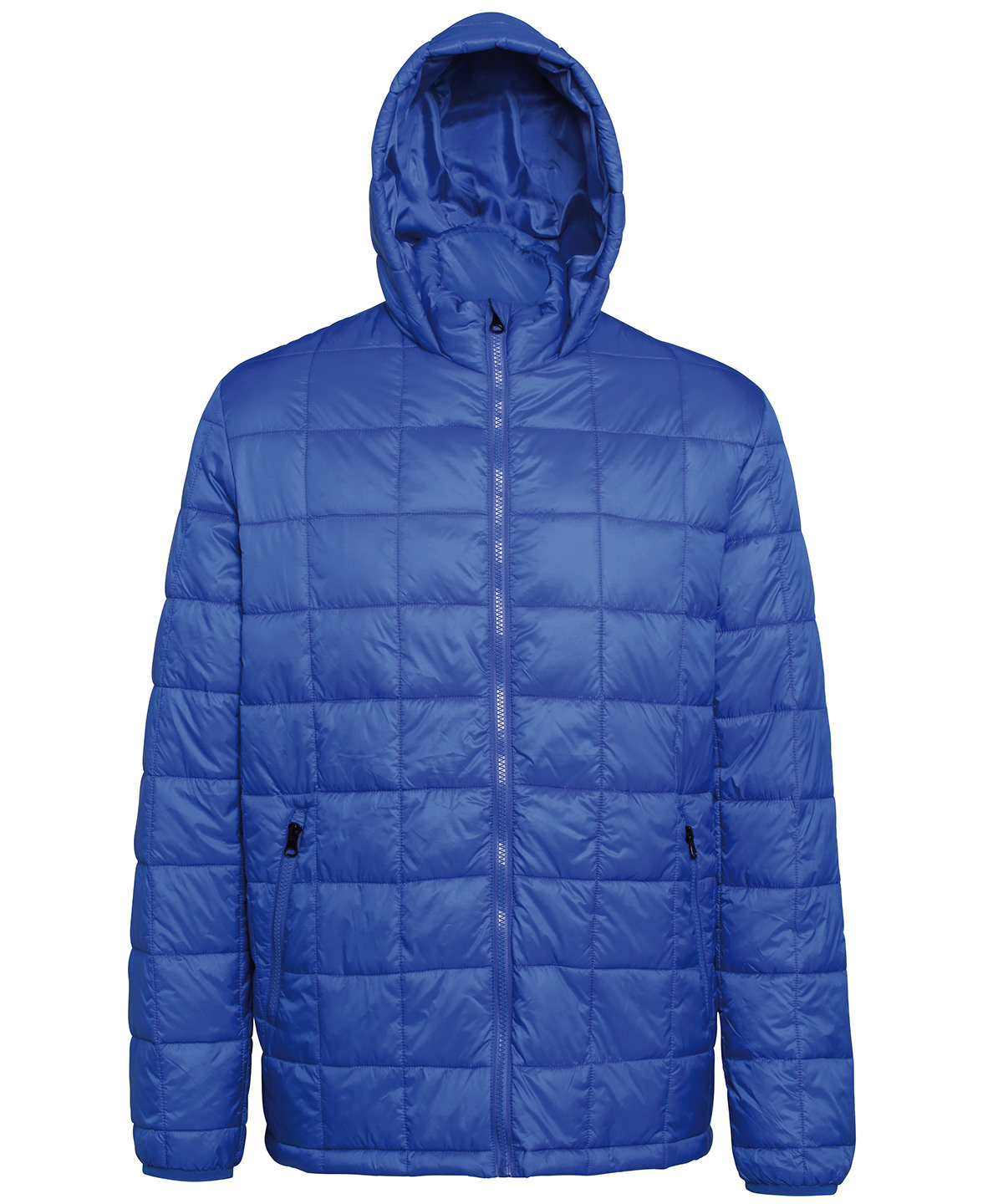 Box Quilt Hooded Jacket - Image 4