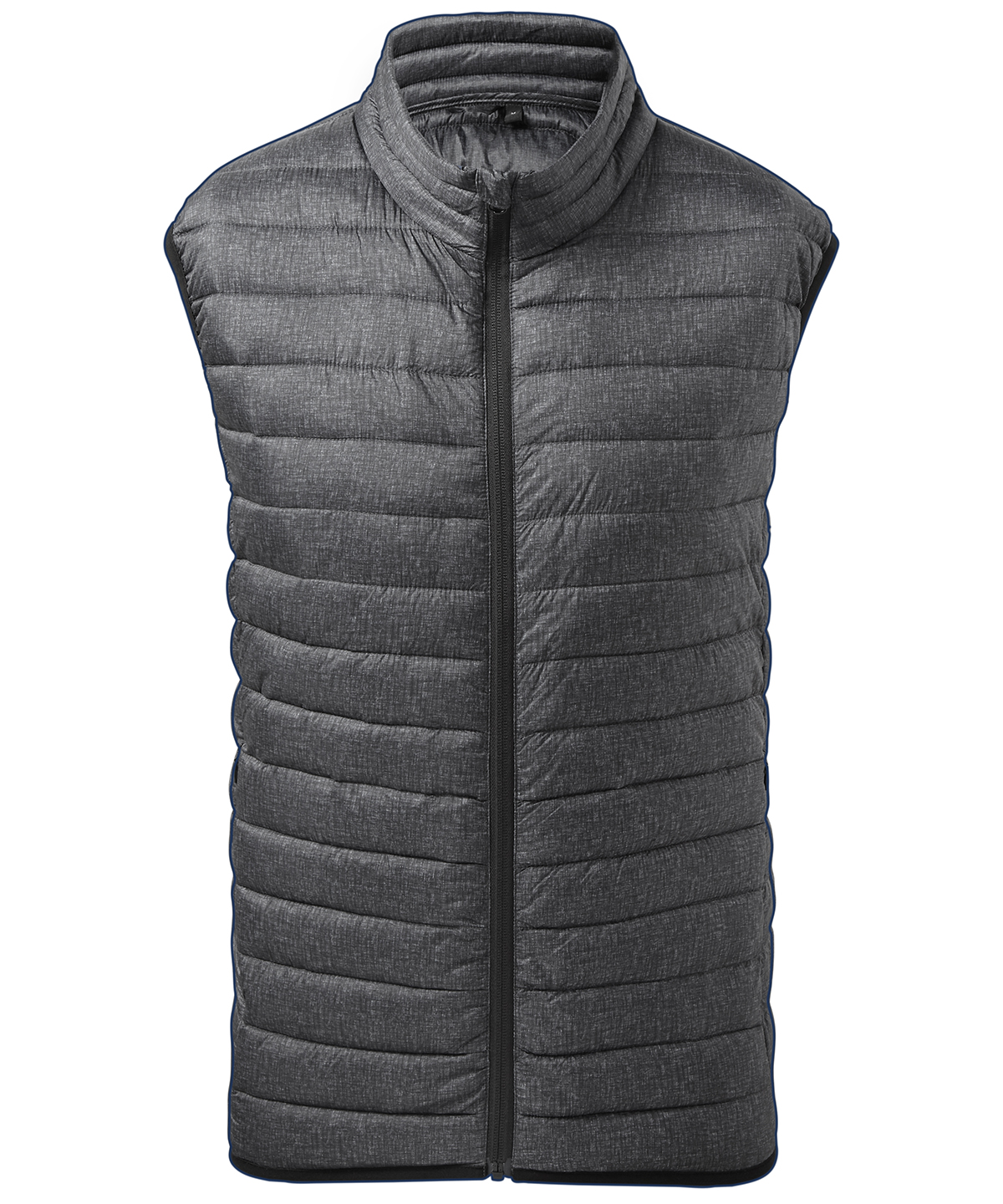 Melange Padded Gilet - Image 2