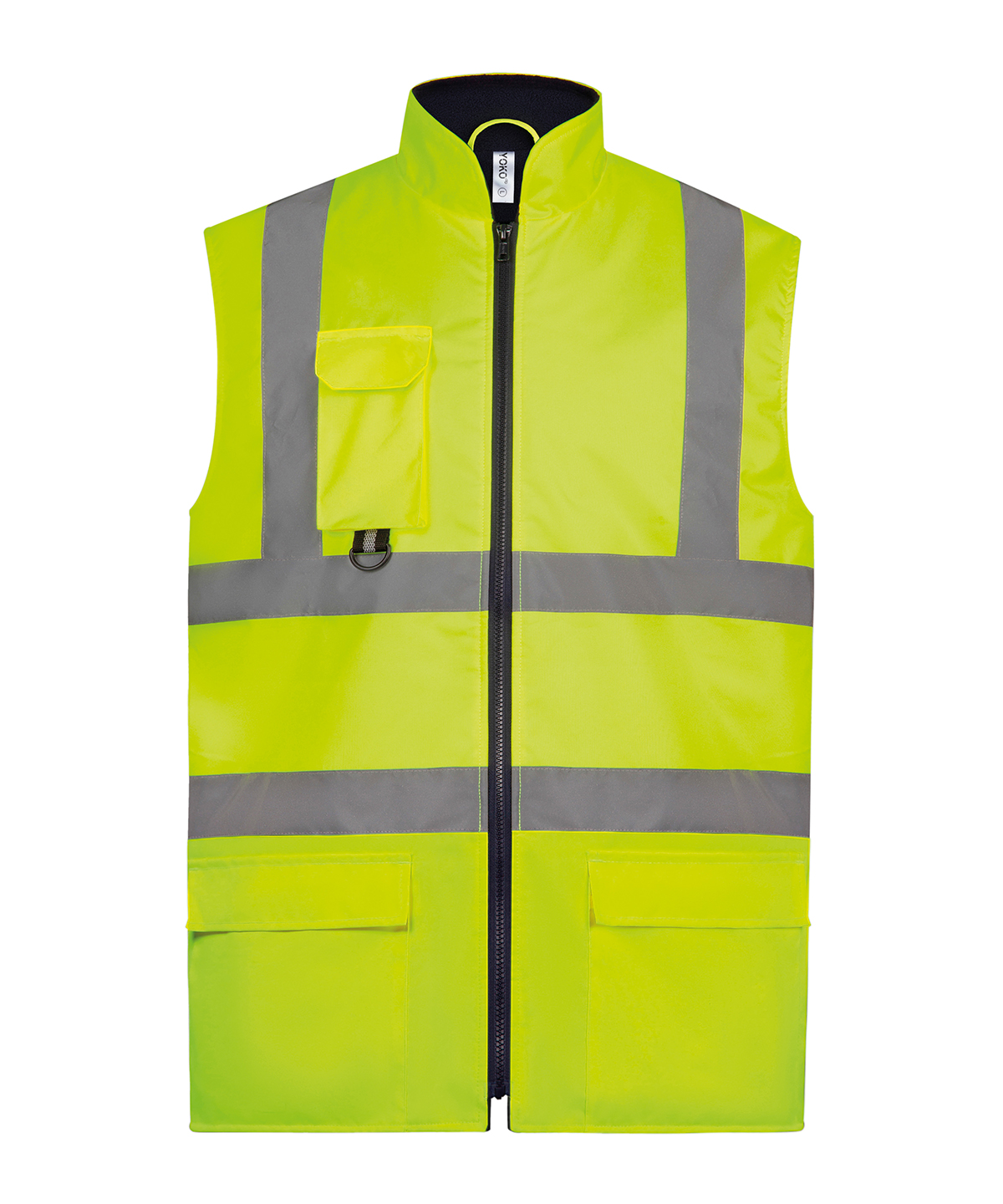 Hi-Vis Padded Bodywarmer (Hv005) - Image 3