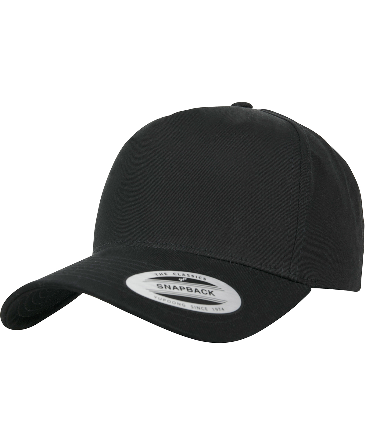 5-Panel Curved Classic Snapback (7707) - Image 3