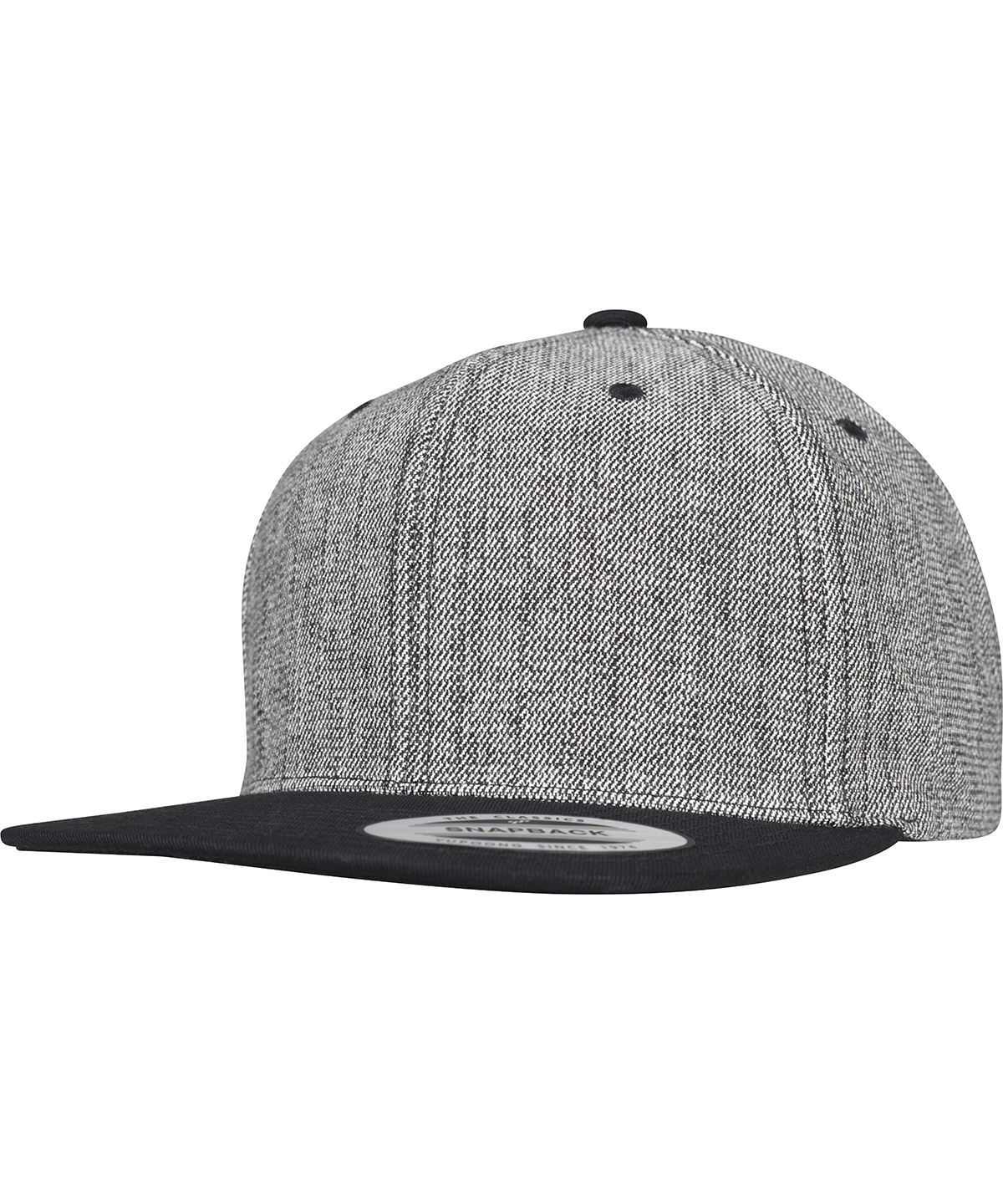Melange Solid Snapback (6089Ms) - Image 2