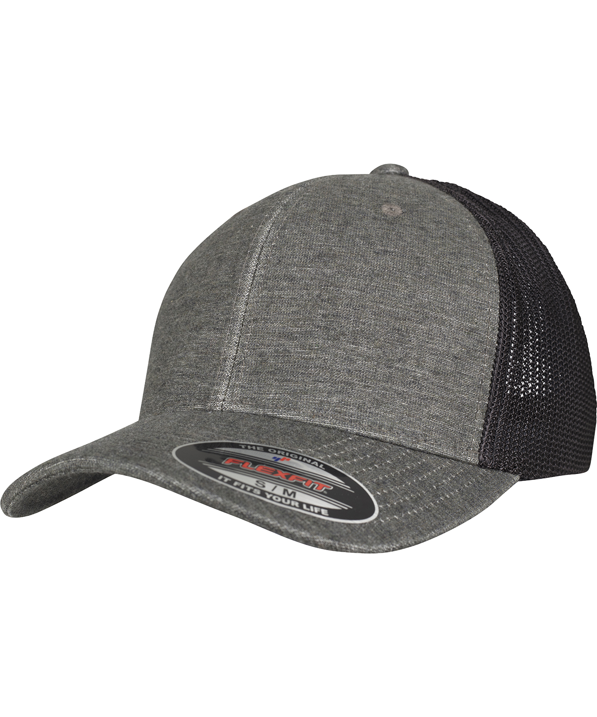 Retro Trucker Melange Cap (6511M) - Image 2