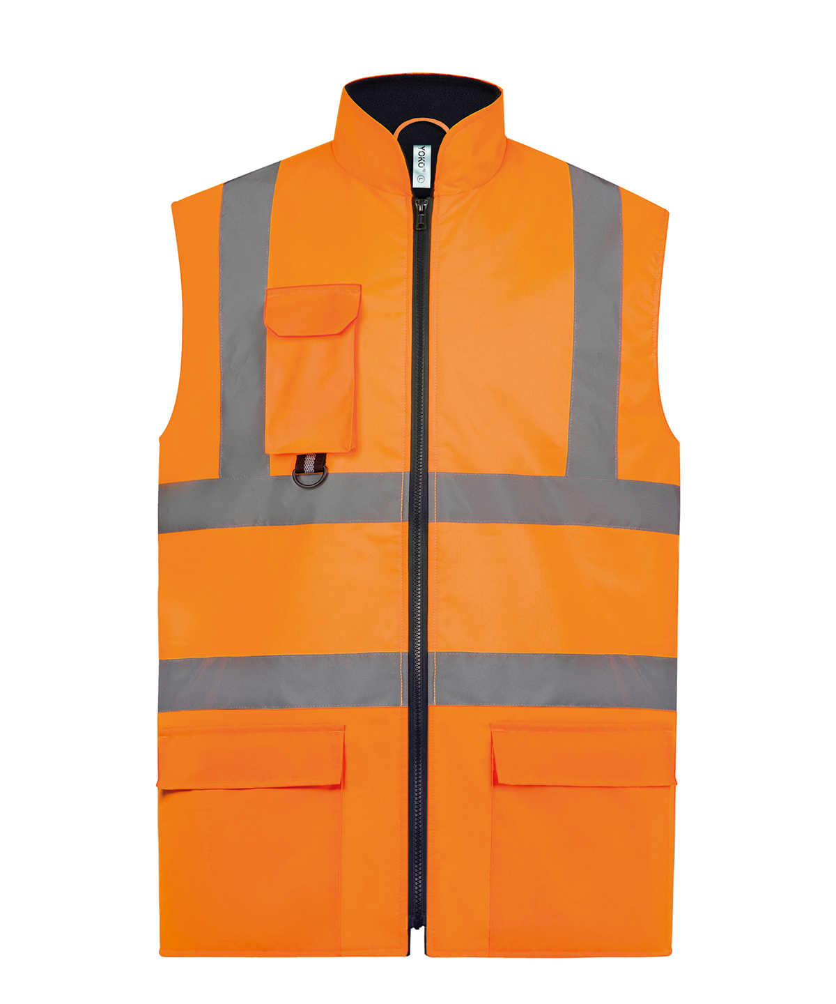 Hi-Vis Padded Bodywarmer (Hv005) - Image 2