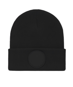 Circular Patch Beanie