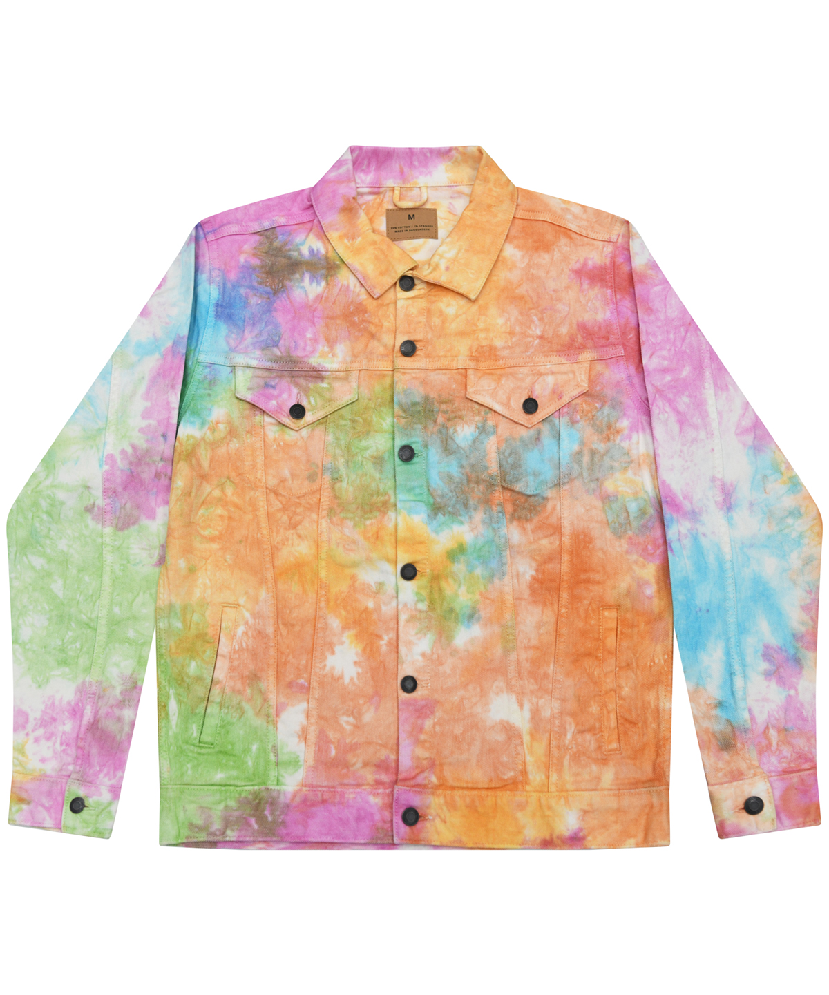 Tie-Dye Denim Jacket - Image 3