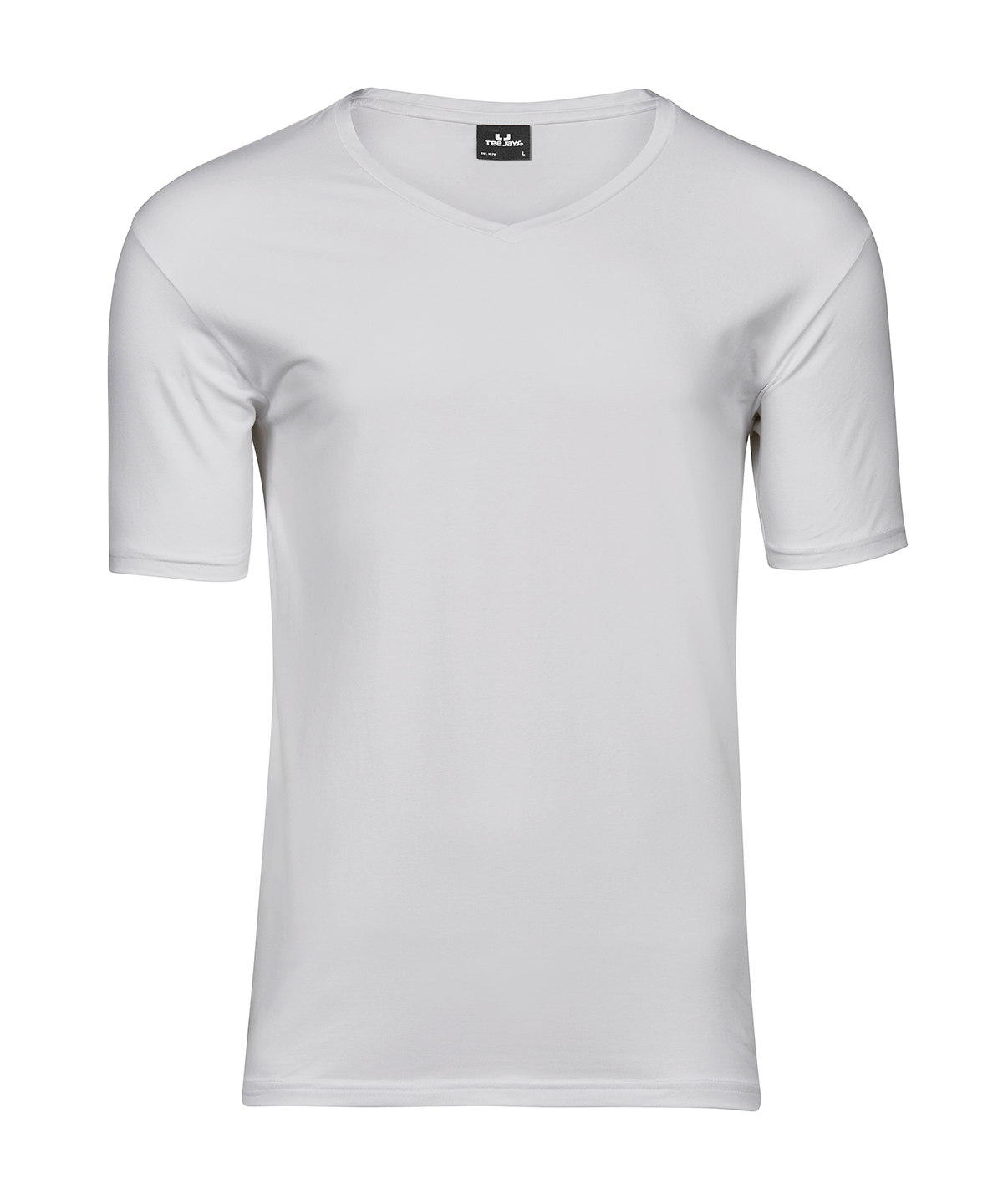 Stretch V-Neck Tee (401) - Image 3