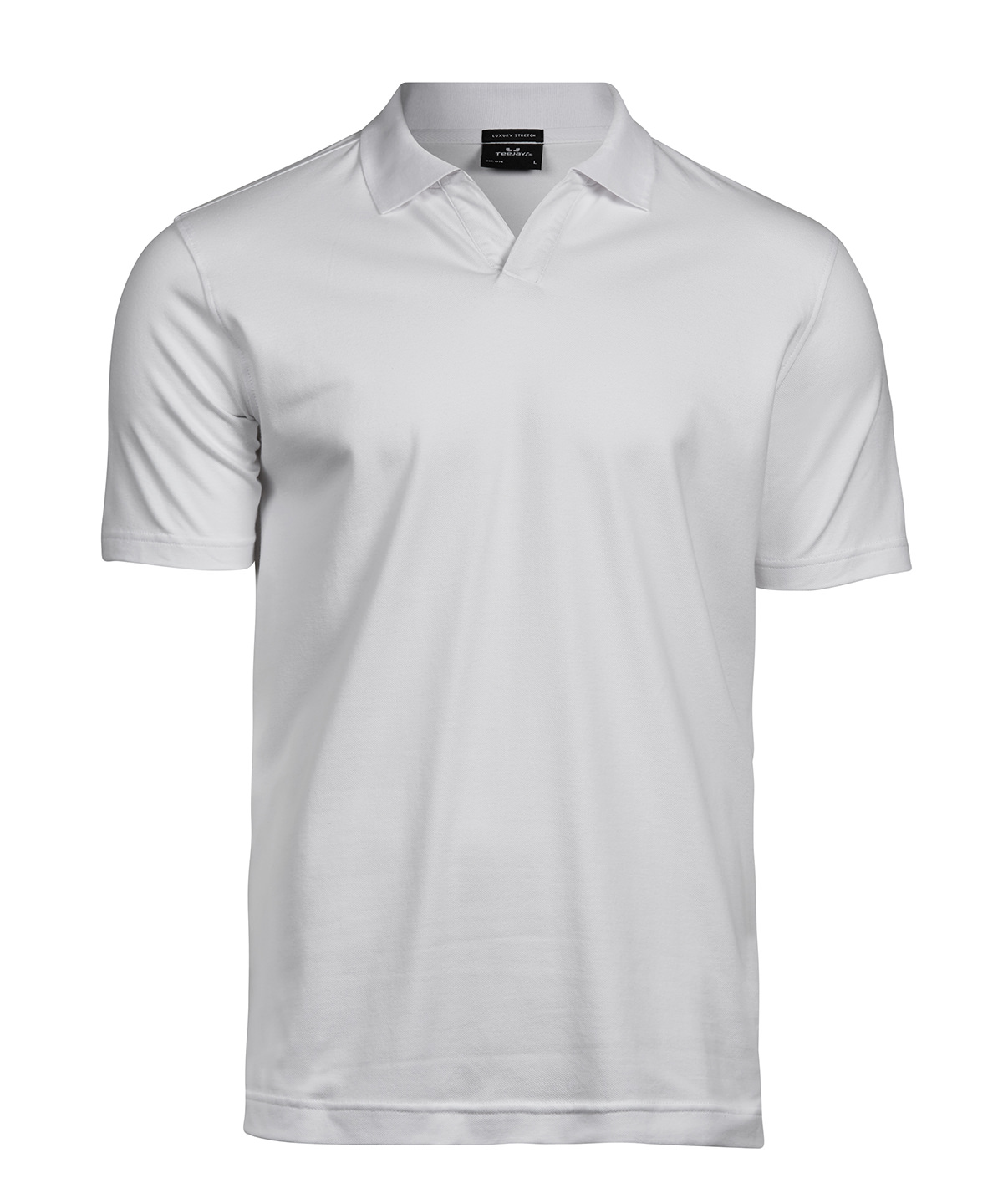 Luxury Stretch V-Neck Polo (1404) - Image 4