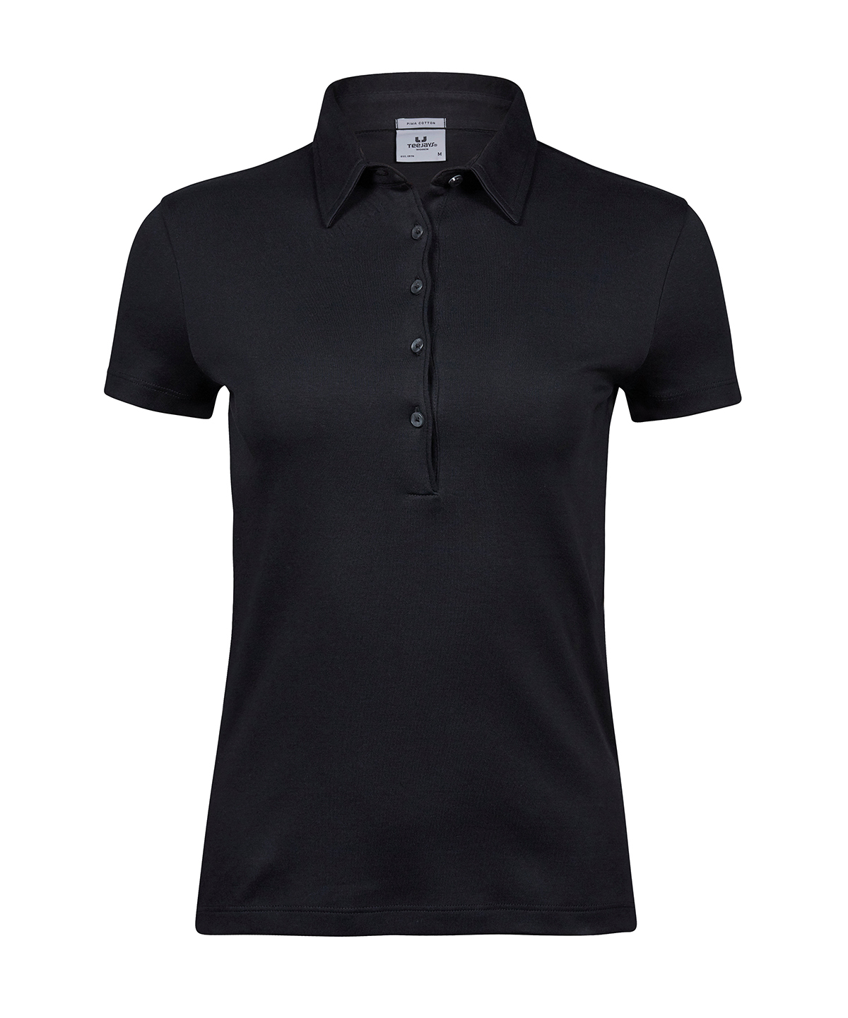 Women's Pima Cotton Polo (1441) - Image 2