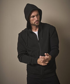 Ribbed Interlock Hooded Full-Zip (5508)