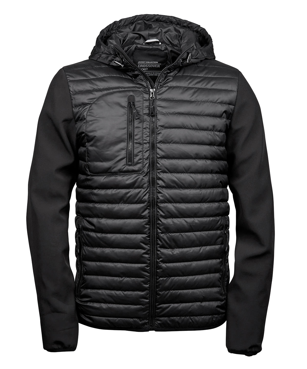 Hooded Crossover Jacket (9628) - Image 2
