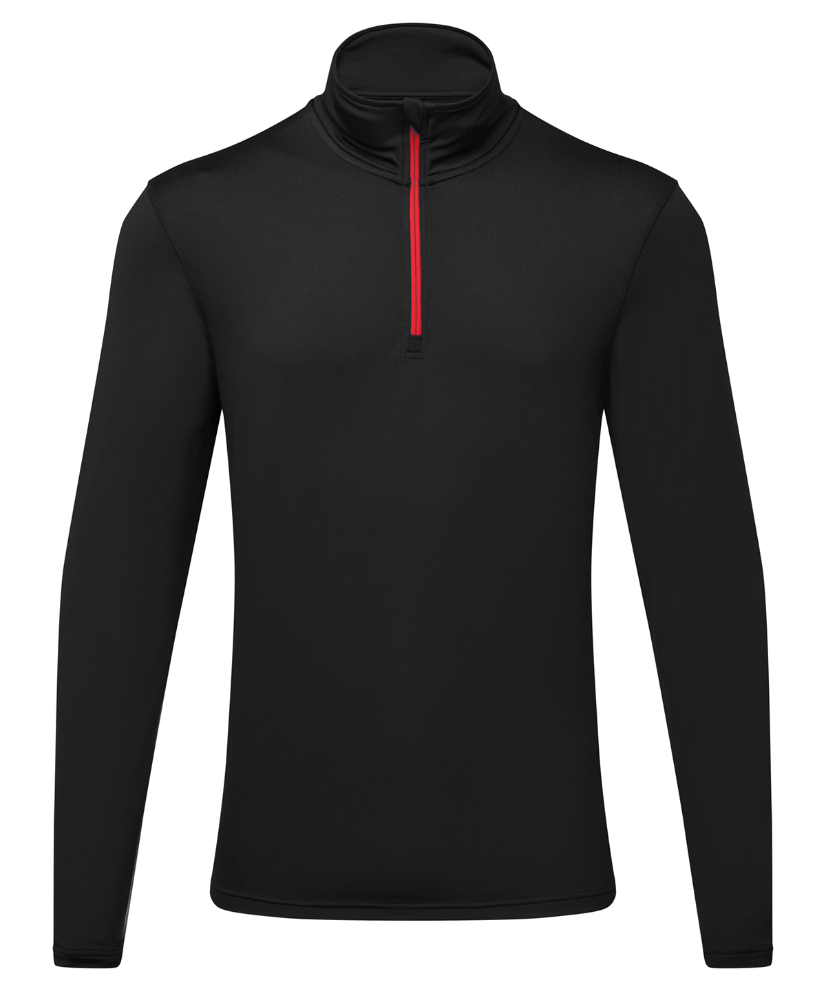 Tridri® Recycled Long Sleeve Brushed Back ¼ Zip Top - Image 3