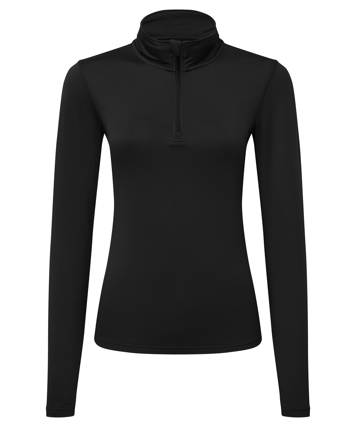 Women's Tridri® Recycled Long Sleeve Brushed Back ¼ Zip Top - Image 2