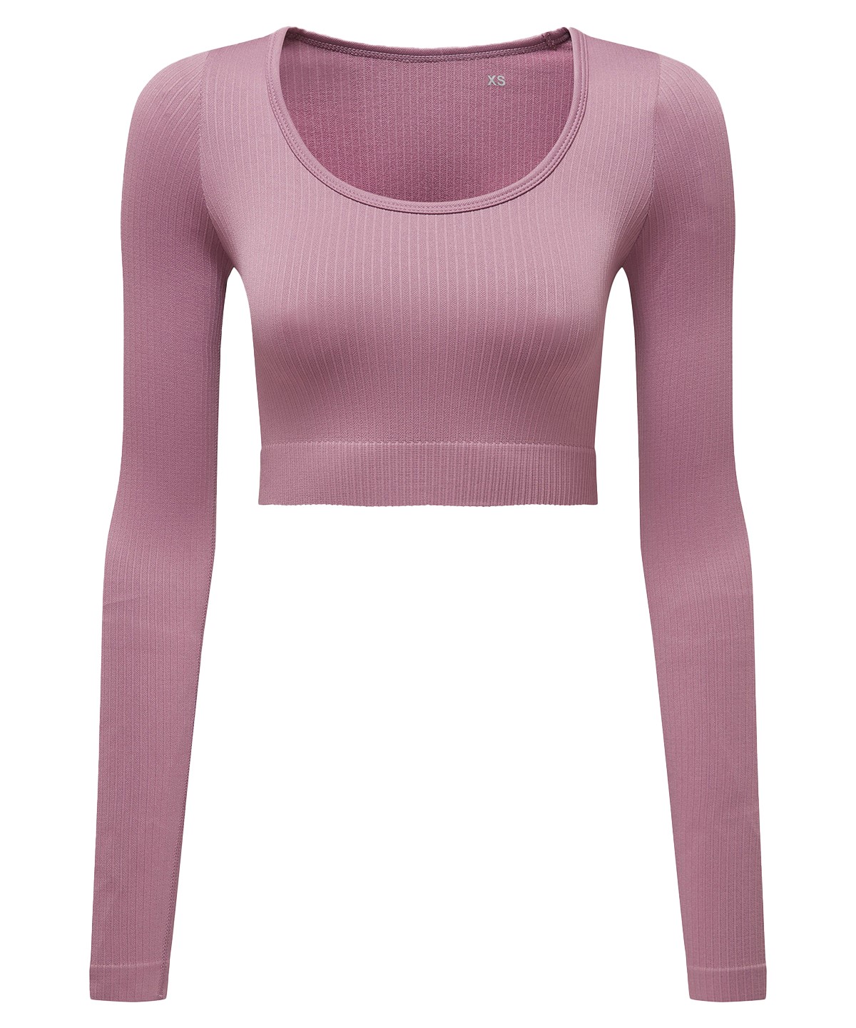 Women's Tridri® Ribbed Seamless '3D Fit' Crop Top - Image 4